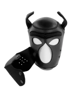 DARKNESS - NEOPREN-HUNDEMASKE MIT ABNEHMBARER MAULE M