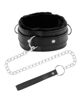 DARKNESS - Bequeme Erotik-Halskette mit Lederkette