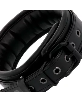 DARKNESS - Schwarze Erotik-Halskette mit Kette