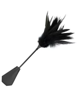 DARKNESS Schwarze Federpeitsche - Erotik Accessoire