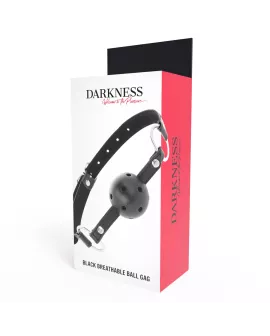 DARKNESS - Schwarzer Atmungsaktiver Knebel