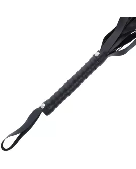 Darkness - Schwarze Bondage-Peitsche 51 cm