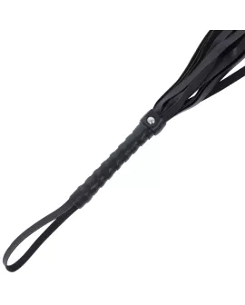 DARKNESS - Schwarze Bondage-Peitsche 45 cm