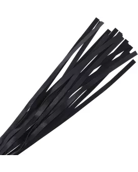 DARKNESS - Schwarze Bondage-Peitsche 45 cm
