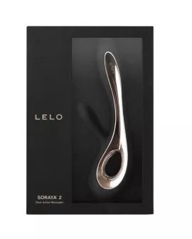 LELO Soraya 2 - Schwarzer Kaninchenvibrator