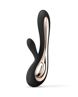 LELO Soraya 2 - Schwarzer Kaninchenvibrator