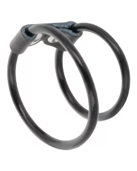 DARKNESS - Doppelter Flexibler Penisring