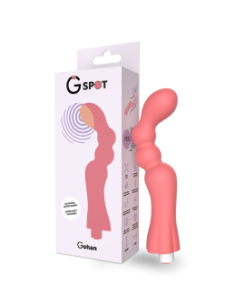 G-Spot Gohan Vibrator - Hellrot G-Punkt Toy