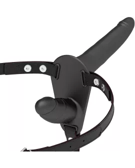 Fetish Submissive Harness - Schwarze Doppelpenetration