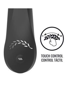 BLACK&SILVER - KEAN VIBRATOR TOUCH-STEUERUNG