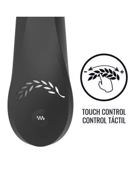 BLACK&SILVER - KEAN VIBRATOR TOUCH-STEUERUNG
