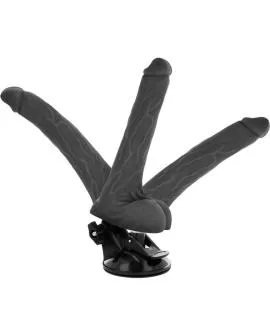 Basecock Artikulierbarer Vibrator mit Fernbedienung - Schwarz
