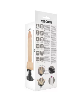 Basecock Artikulierbarer Vibrator mit Fernbedienung - 20 cm x 4,5 cm