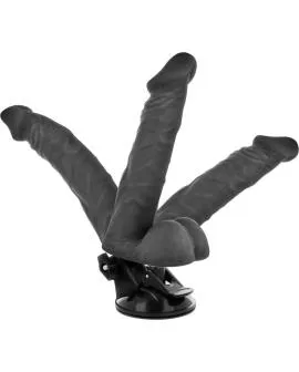 BASECOCK Artikulierbarer Vibrator Fernbedienung Schwarz 20cm