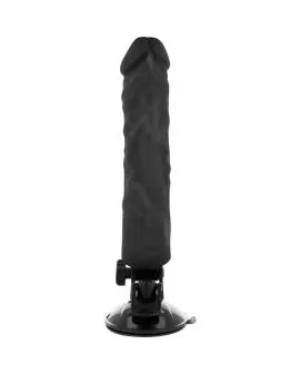 Basecock - Realistischer Vibrator mit Fernbedienung Schwarz 21 cm Ø 4 cm