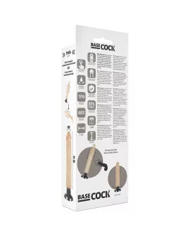 BASECOCK - REALISTISCHER VIBRATOR 2-1 NATÜRLICH 20 CM -O- 4 CM