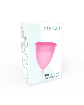 STERCUP - FDA SILIKON-MENSTRUALCUP ROSA - GRÖSSE L