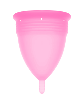 STERCUP - FDA SILIKON-MENSTRUALCUP ROSA - GRÖSSE L