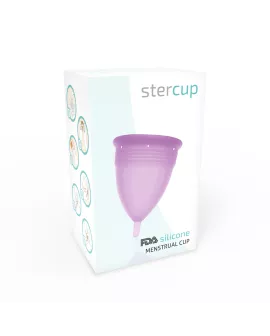 Stercup - FDA Silikon-Menstruationscup Flieder - Größe L