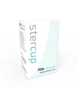 Stercup FDA Silikon Menstruationscup Flieder - Größe S