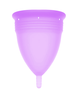 Stercup FDA Silikon Menstruationscup Flieder - Größe S