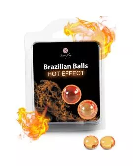 Secretplay Brasilianische Bälle Wärmeeffekt - 2 Einheiten
