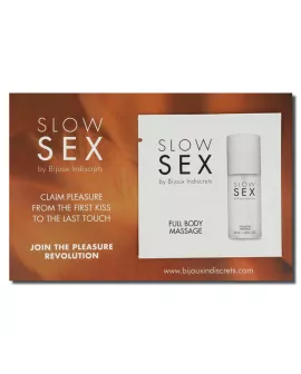 Bijoux - Slow Sex Ganzkörpermassage Massagegel 2 ml