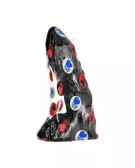 All Black - Realistischer Schwarzer Dildo 23 cm