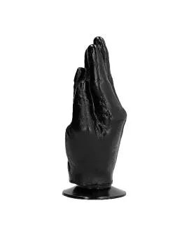 ALL BLACK - Schwarzer Fisting-Dildo 21 cm