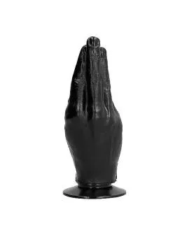 ALL BLACK - Schwarzer Fisting-Dildo 21 cm
