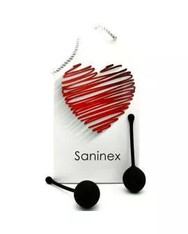 Saninex Clever Schwarzer Ball - Analspielzeug