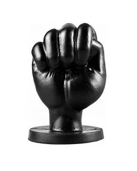 ALL BLACK - 13 cm Faust-Analplug Schwarz