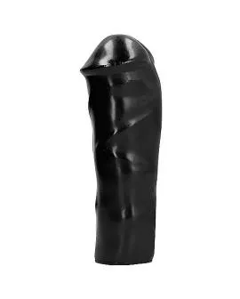 ALL BLACK - Realistischer Dildo 20 cm Länge