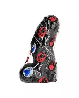 ALL BLACK - REALISTISCHER DONG SCHWARZ 17 CM