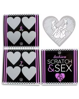 SECRETPLAY Scratch & Sexspiel - Lesbische Stellungen Paare