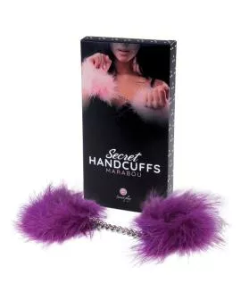 Secretplay - Lila Marabou-Handschellen Erotik