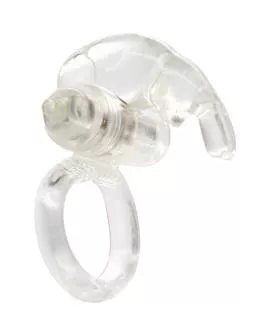 Seven Creations - Transparente Vibratorring aus Silikon