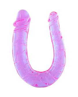 Seven Creations - Penis mit Zwei Flexiblen Jelly-Köpfen