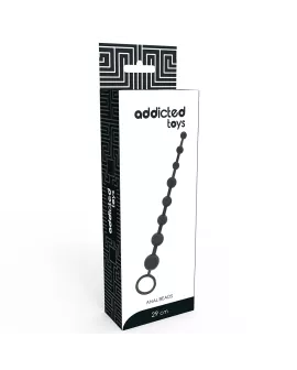 ADDICTED TOYS - ANALPERLEN 29 CM SCHWARZ