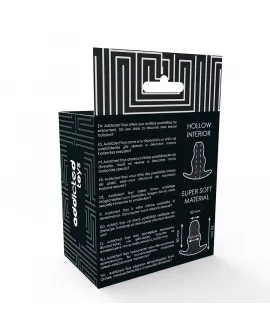 ADDICTED TOYS - MEDIUM ANAL DILATOR 9.5 CM - TRANSPARENT