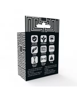 Addicted Toys C-Ring-Set Schwarz - Erotik