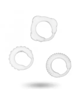 Addicted Toys C-Ring-Set Klar - Transparentes Erotik-Set