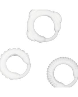 Addicted Toys C-Ring-Set Klar - Transparentes Erotik-Set