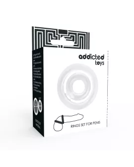 Addicted Toys - Potenz-C-Ring Penis Klar
