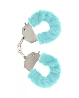 TOYJOY Furry Fun Cuffs - Bondage Handschellen Blau