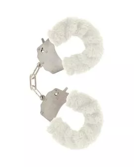 TOYJOY Furry Fun Bondage-Handschellen - Weiß
