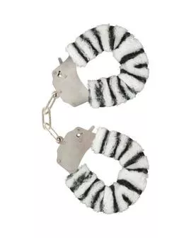 TOYJOY - Furry Fun Bondage-Manschetten Zebra