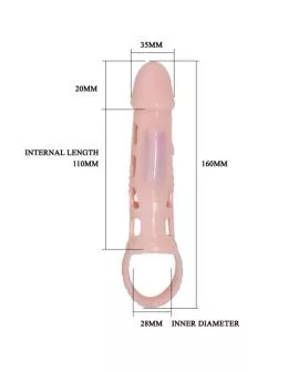 Pretty Love Harrison Penis Extender Cover - Vibration Riemen 13,5 cm