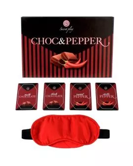 CHOC & PEPPER Erotik-Öl - Schokolade Pfeffer Aroma