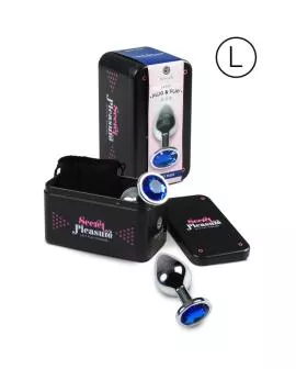 SECRETPLAY - Großer Analplug Größe L Blau